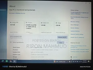 Laptop Lenovo ThinkPad X270 8GB Intel Core i5 SSD 256GB