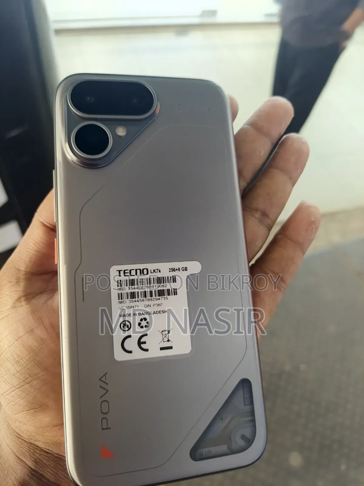 Tecno Pova Curve 2 5G 256 GB Black