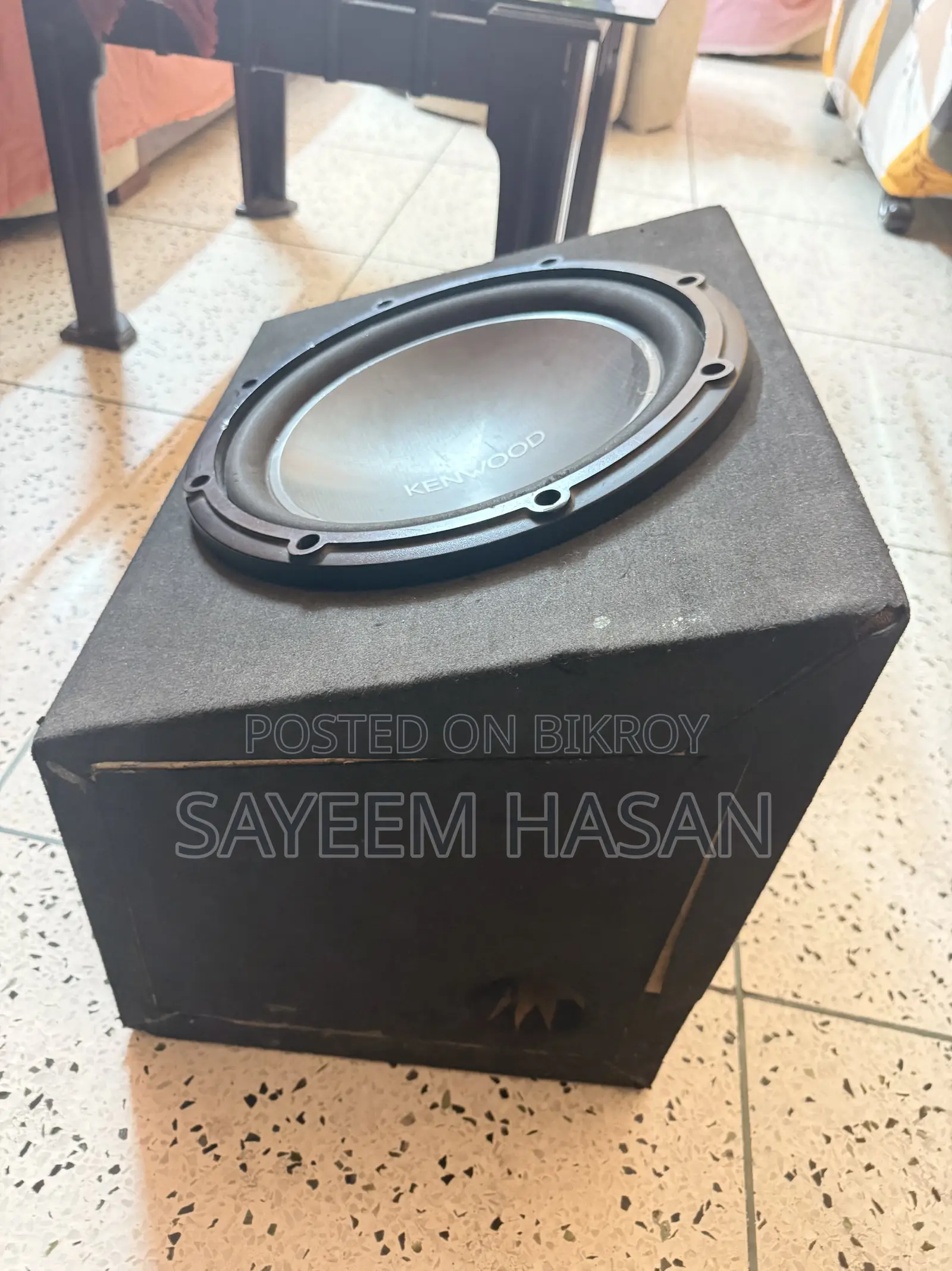 Car Subwoofer 12inch With Pioneer Amplifier