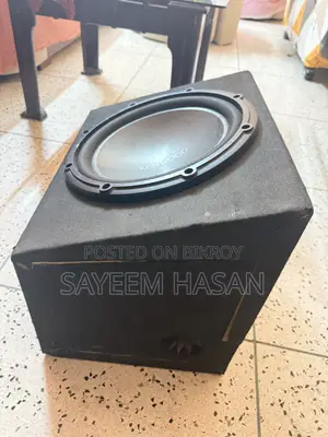 Car Subwoofer 12inch With Pioneer Amplifier