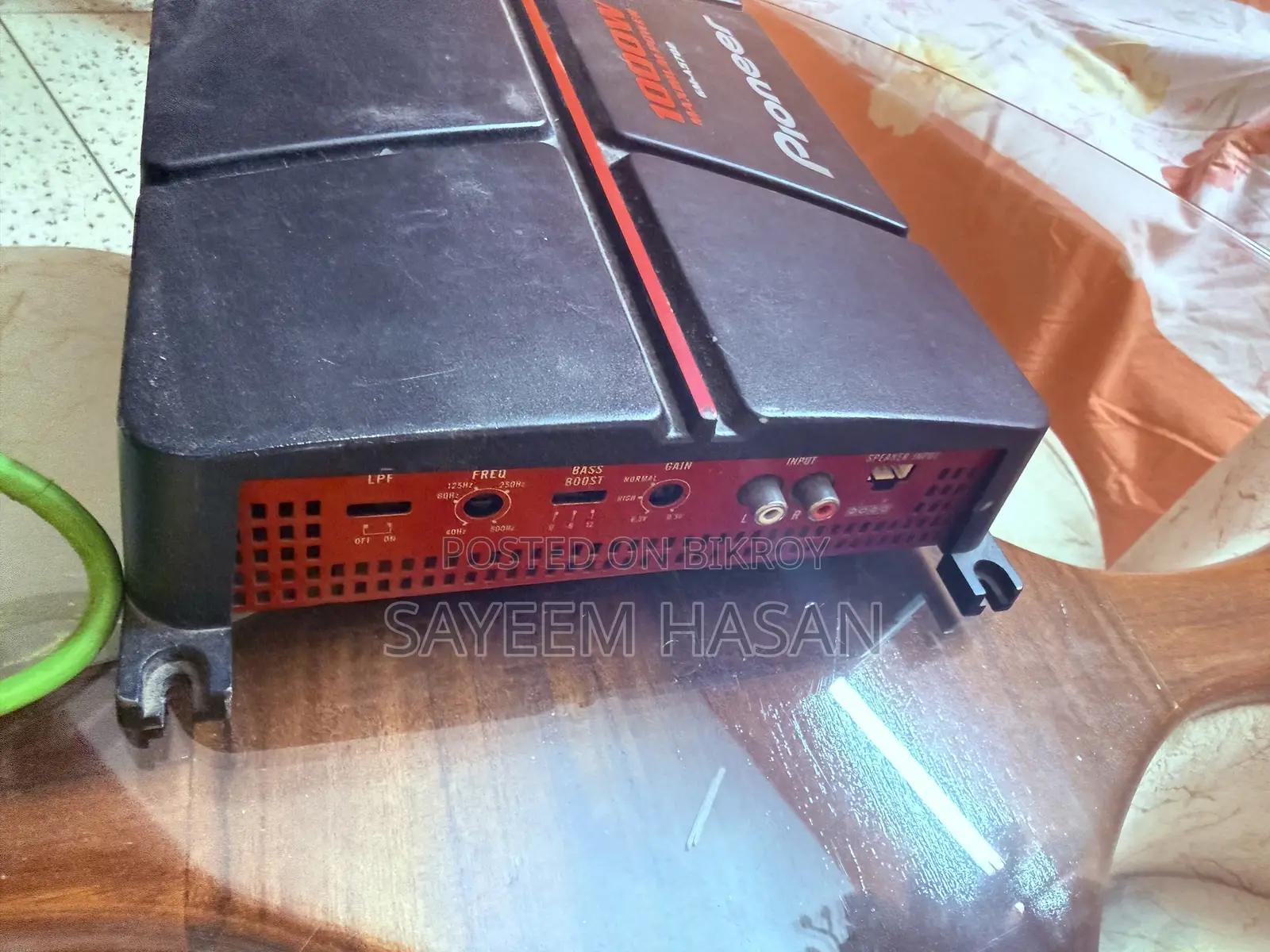 Car Subwoofer 12inch With Pioneer Amplifier