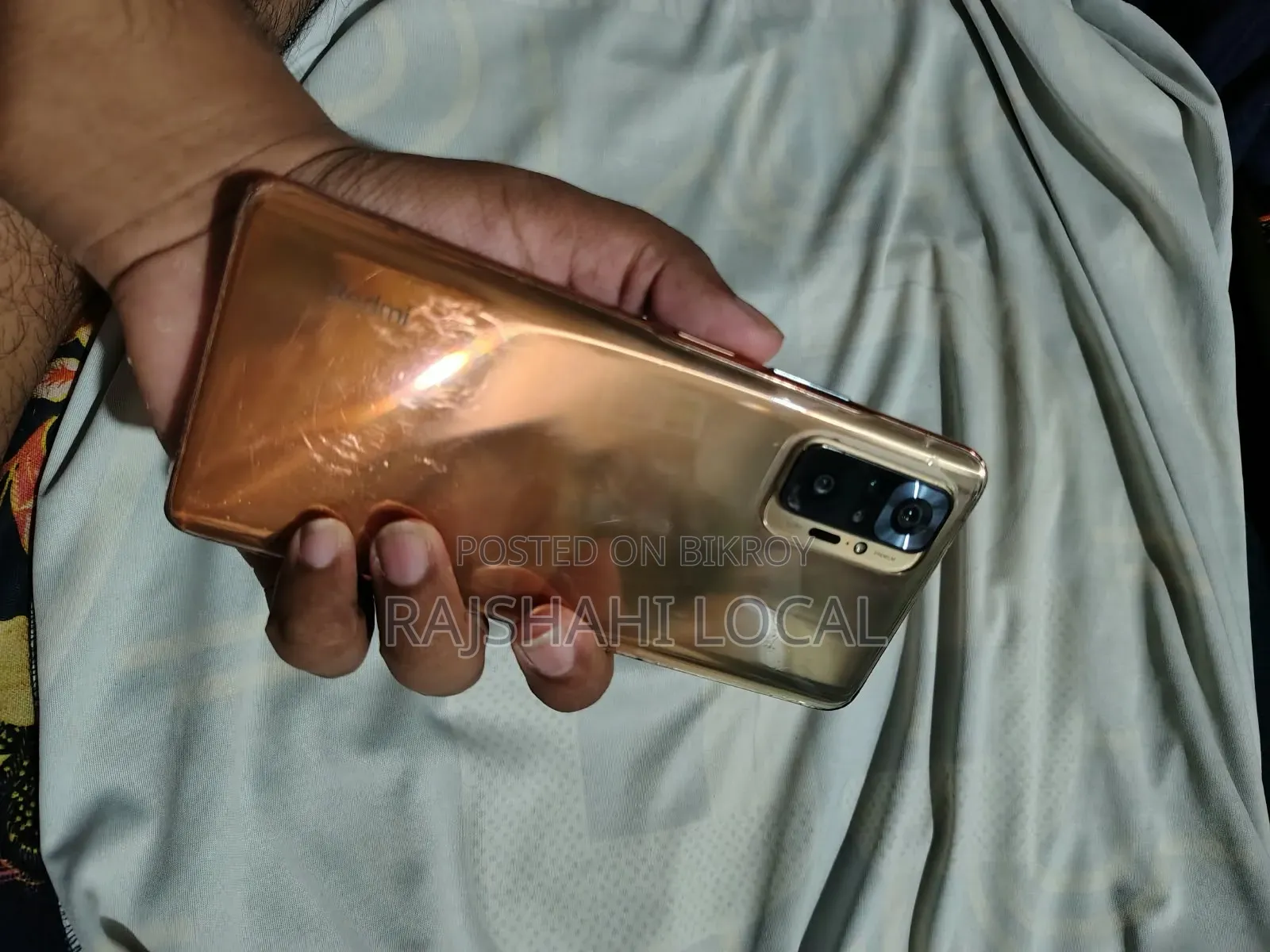 শাওমি রেডমি নোট ১০ প্রো ম্যাক্স ১২৮ জিবি গোল্ড