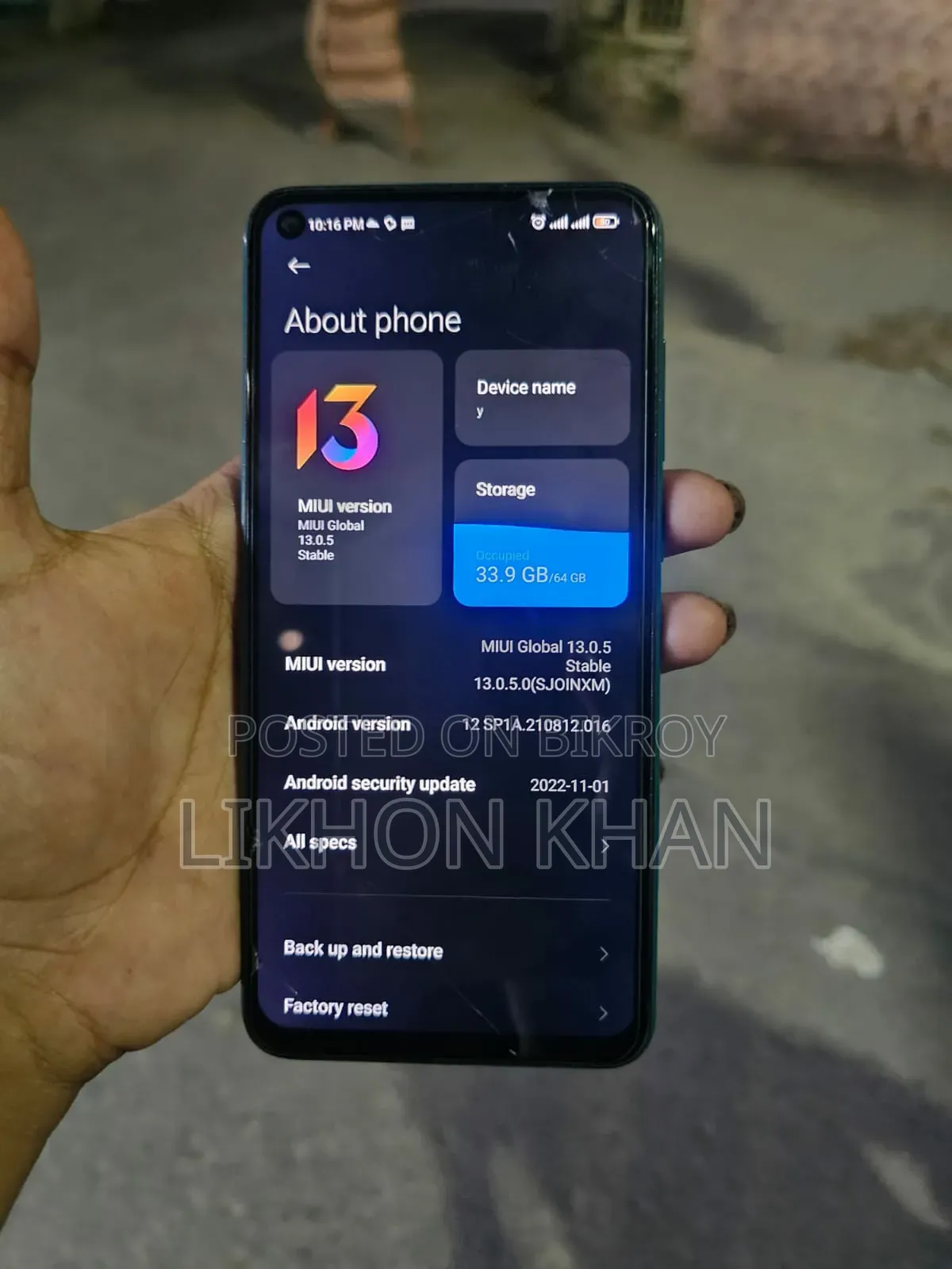 Xiaomi Redmi Note 9 64 GB Green