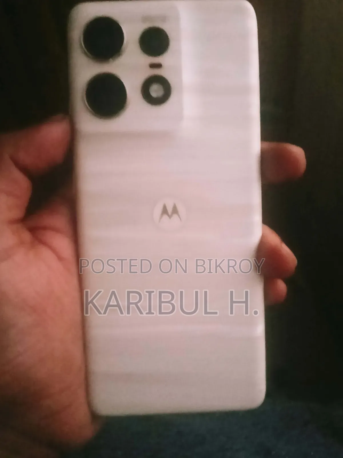 মটোরোলা এজ ৫০ প্রো ২৫৬ জিবি সাদা