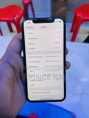 Apple iPhone X 256 GB Black