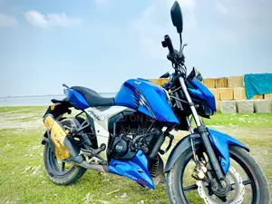টিভিএস আপাচি আরটিআর ১৬০ ৪ভি ২০২২ ব্লু