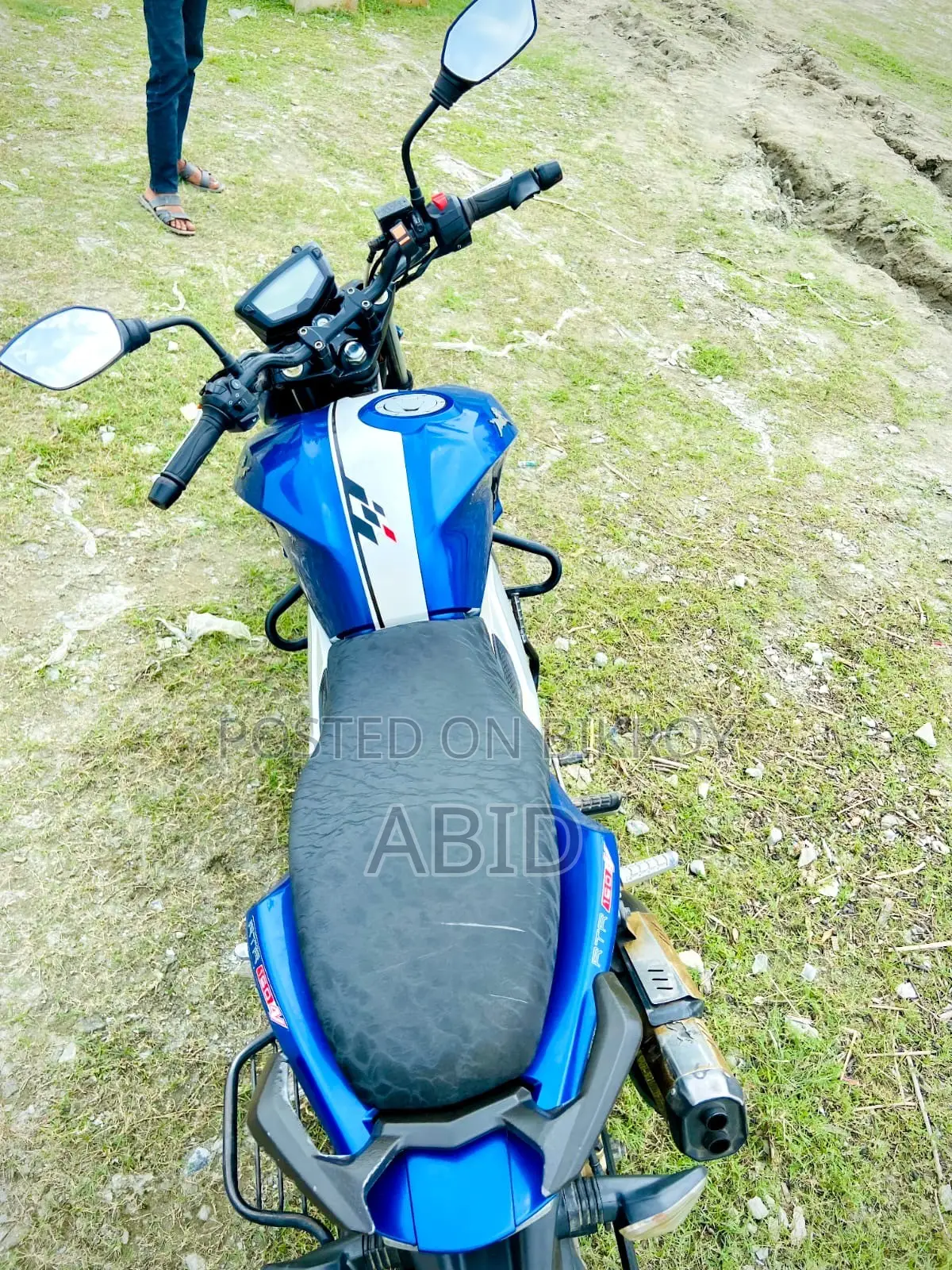 TVS Apache RTR 160 4V 2022 Blue