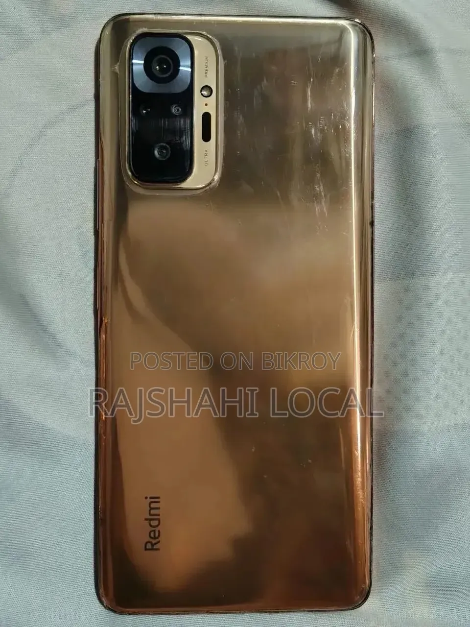 শাওমি রেডমি নোট ১০ প্রো ম্যাক্স ১২৮ জিবি গোল্ড