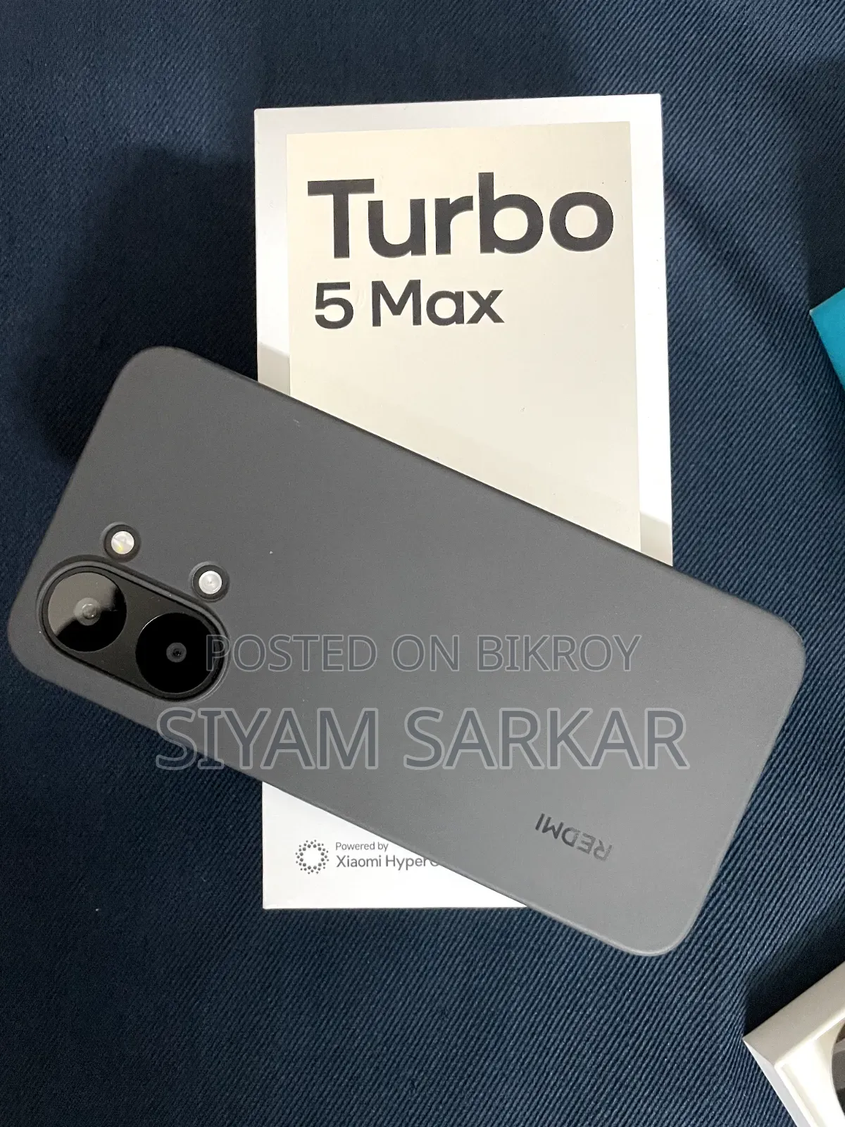 শাওমি রেডমি টারবো ৫ ম্যাক্স ২৫৬ জিবি কালো