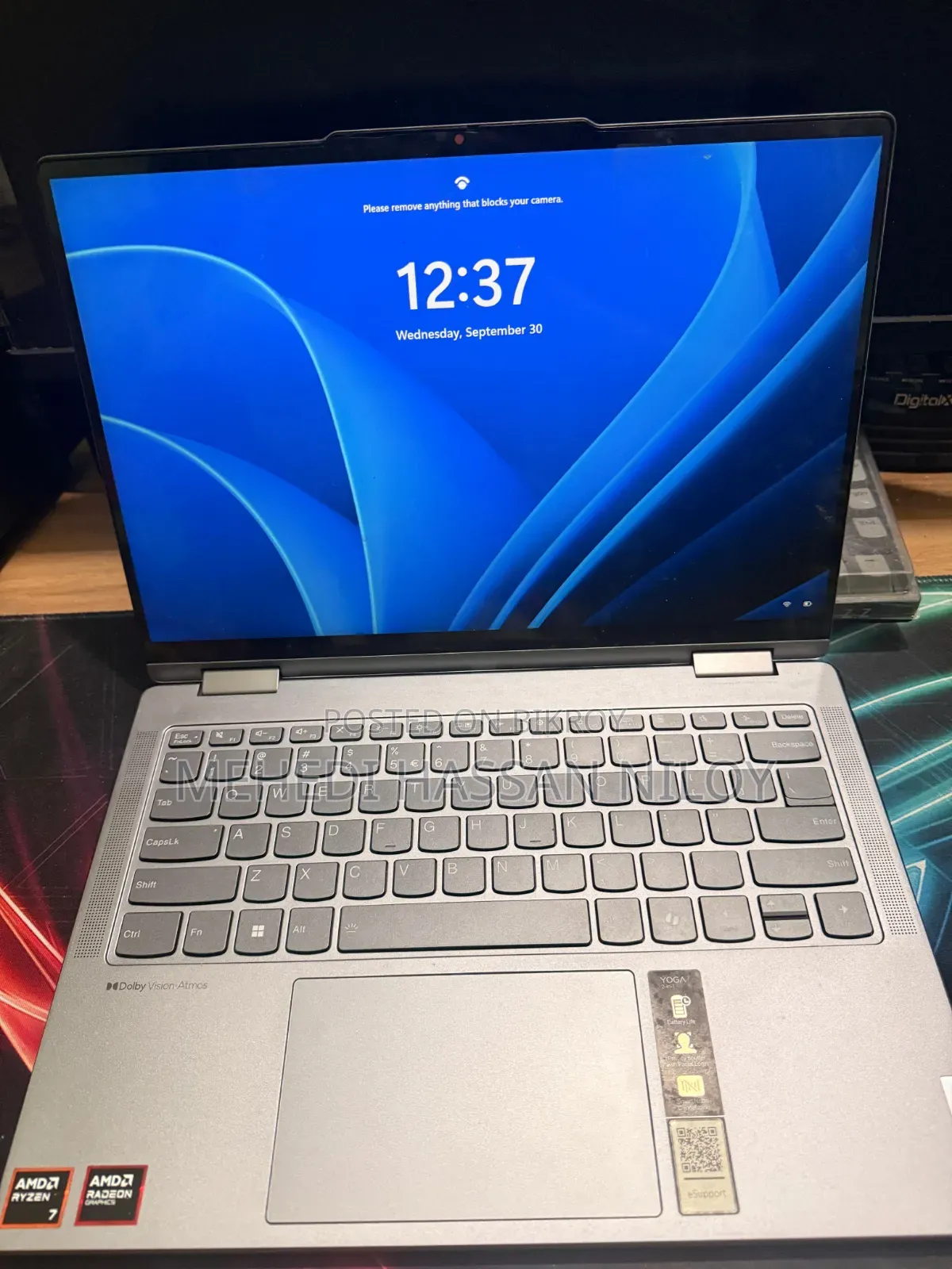 Laptop Lenovo Yoga 7i 16GB AMD Ryzen 7 SSD 1T