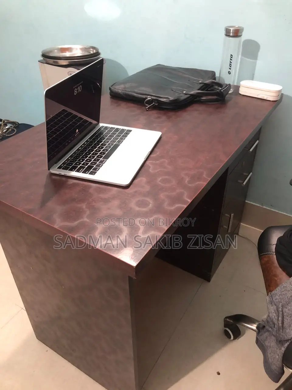 Office / Study Table With Drawers, Used, Good Condition