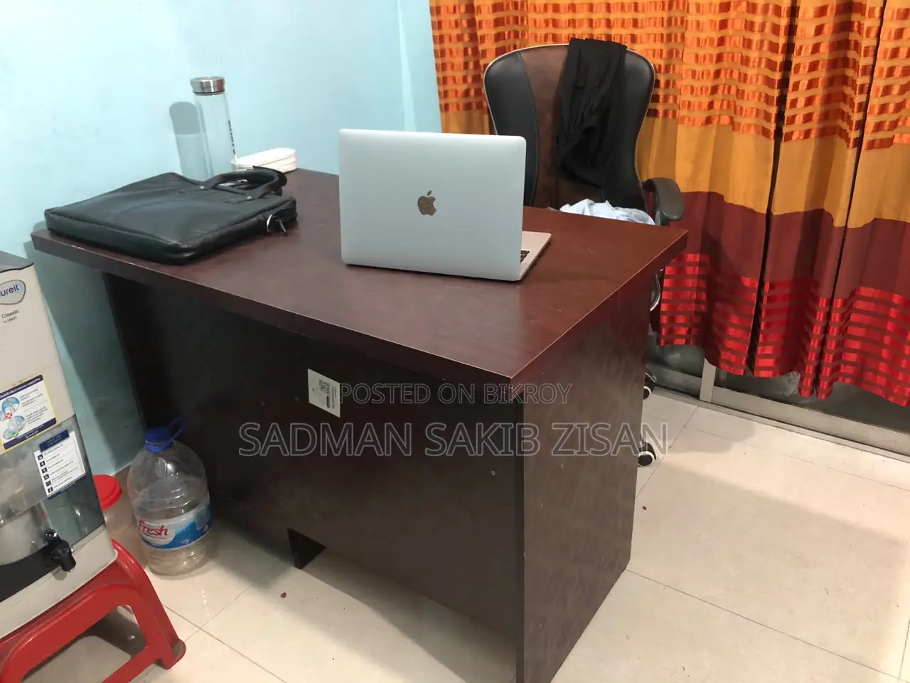 Office / Study Table With Drawers, Used, Good Condition