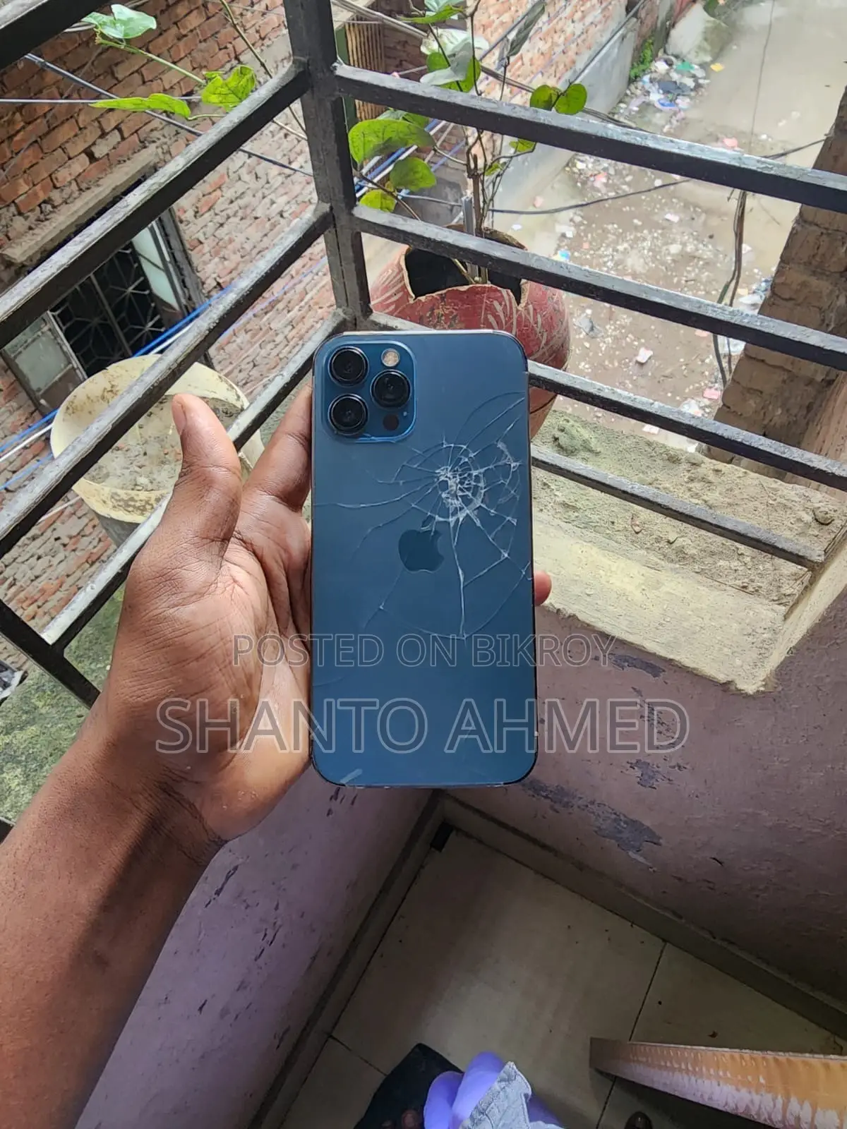 অ্যাপল আইফোন ১২ প্রো ম্যাক্স ২৫৬ জিবি নীল