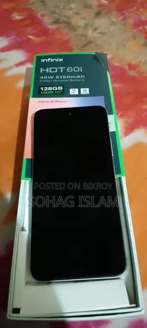 Infinix Hot 60i 128 GB Graphite