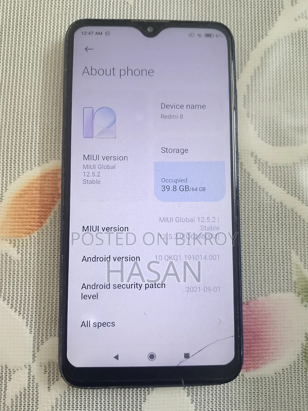 Xiaomi Redmi 8 64 GB Blue