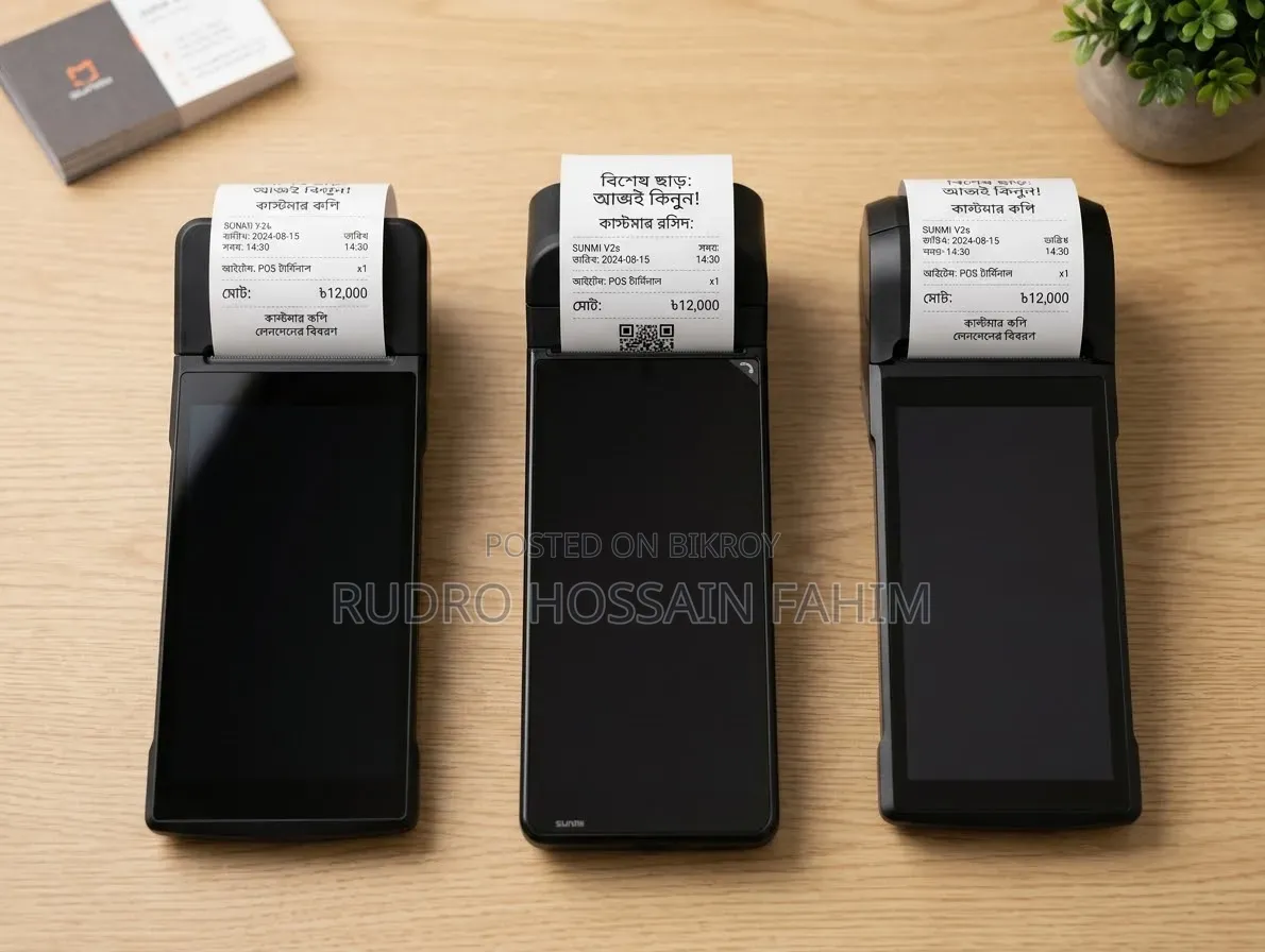 Sunmi POS Machine/Bluetooth Thermal Printer/Restaurant Billing Machine