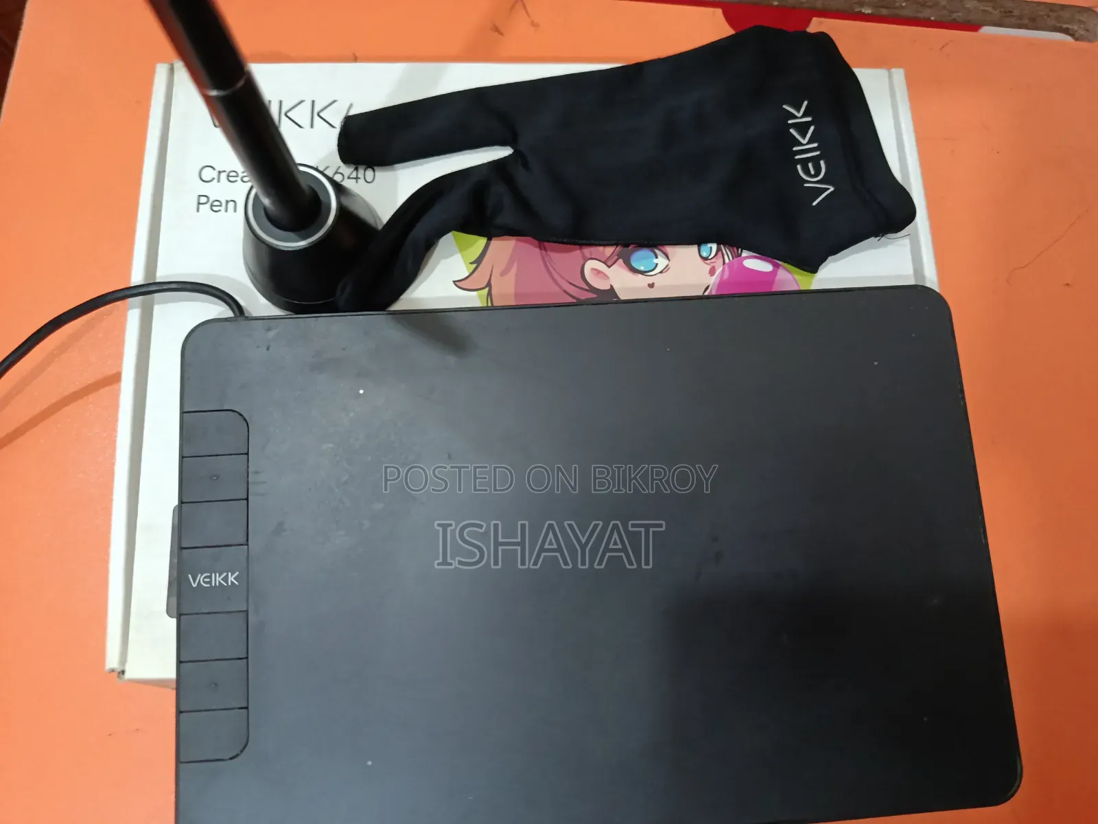 Veikk 640 Graphic Tablet, Drawing Tablet for Sale!