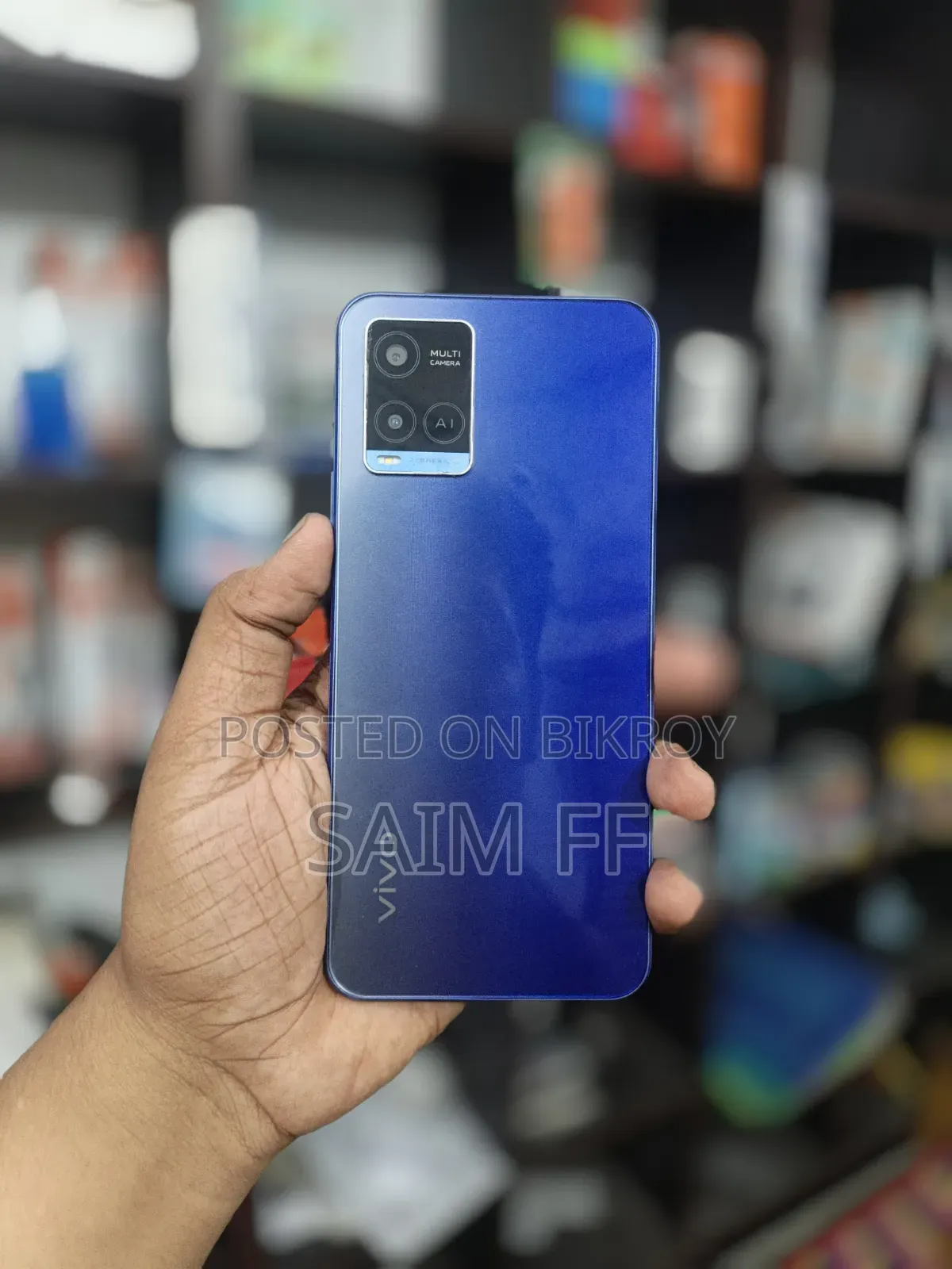 Vivo Y21 64 GB Blue