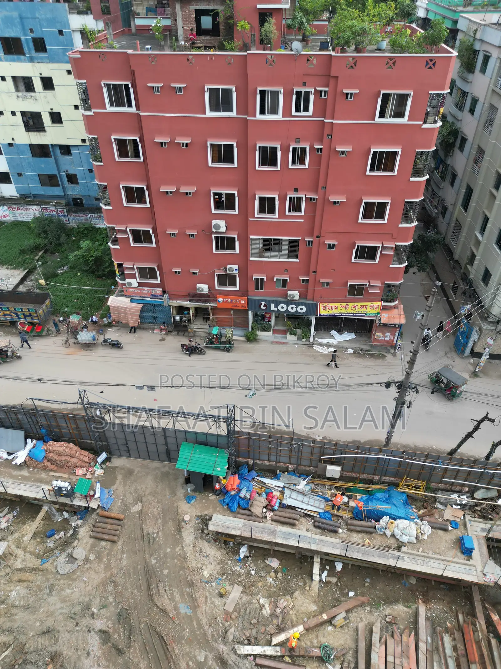 Banasree Corner Property for Rent - Approx. 14,000 SFT