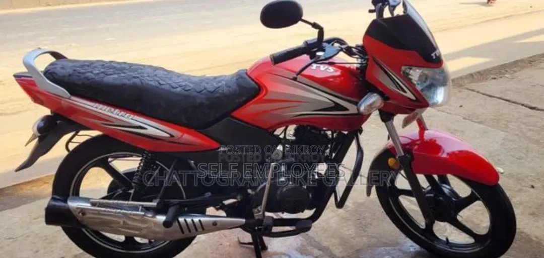 টিভিএস মেট্রো ২০২১ লাল