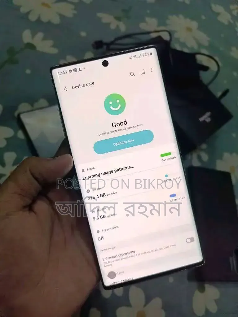 Samsung Galaxy Note 10 Plus 256 GB Gold
