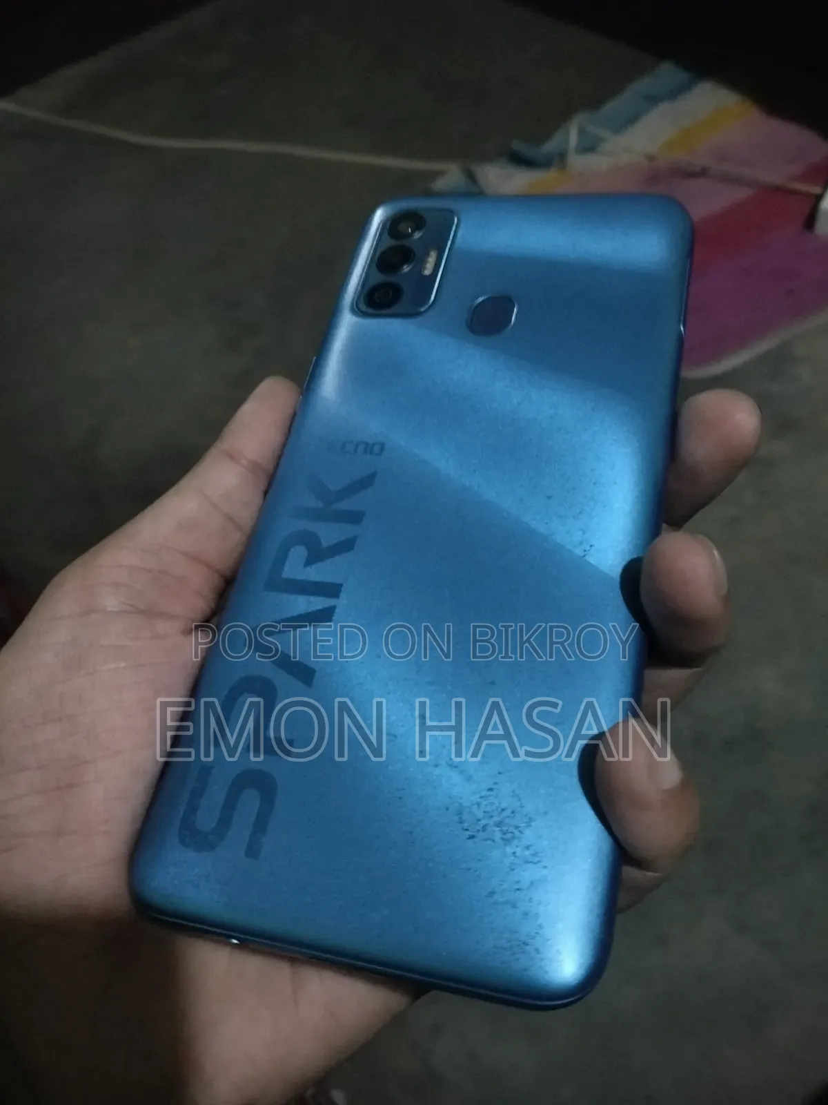 Tecno Spark 7 64 GB Blue