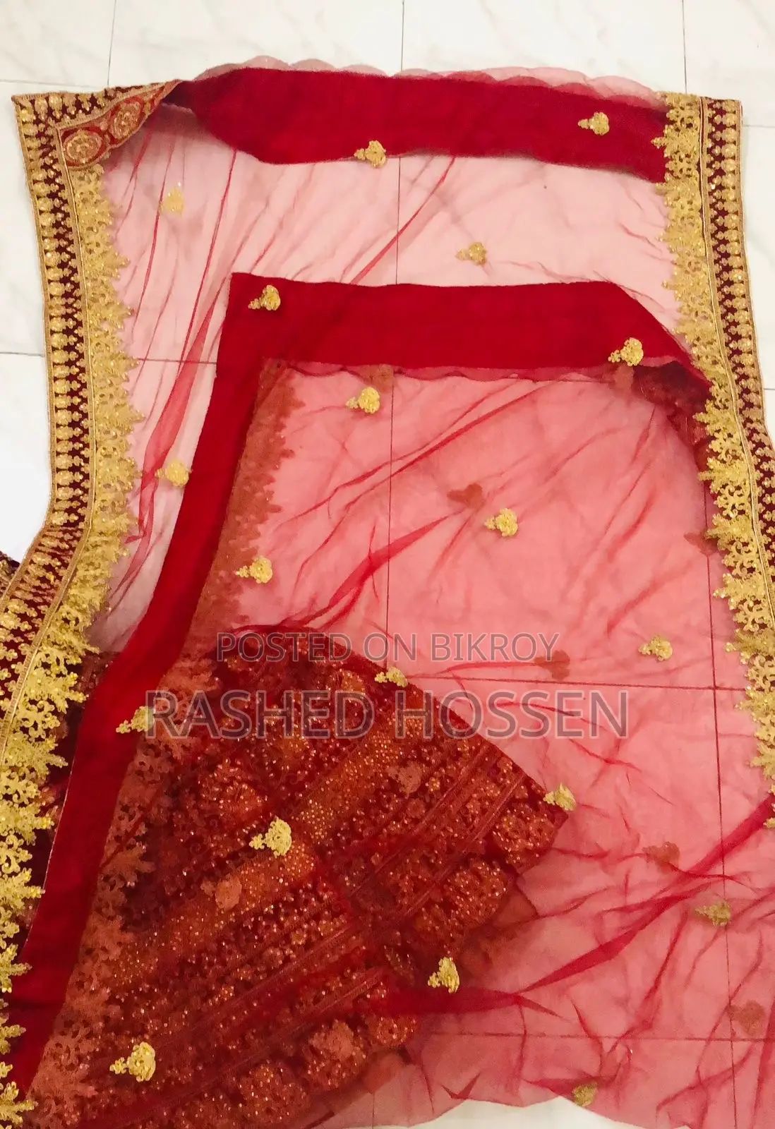 ভেলভেট লেহেঙ্গা মেহরুন কালার