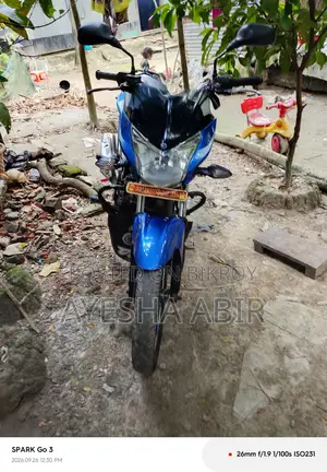 বাজাজ ডিসকভার ১২৫ ২০১৭ নীল