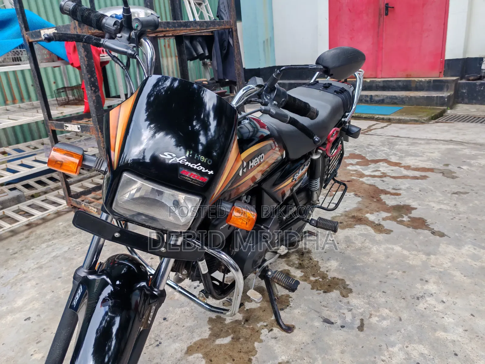 নিউ হিরো স্প্লেন্ডার প্লাস আইথ্রিএস আইবিএস ২০২২ ব্ল্যাক