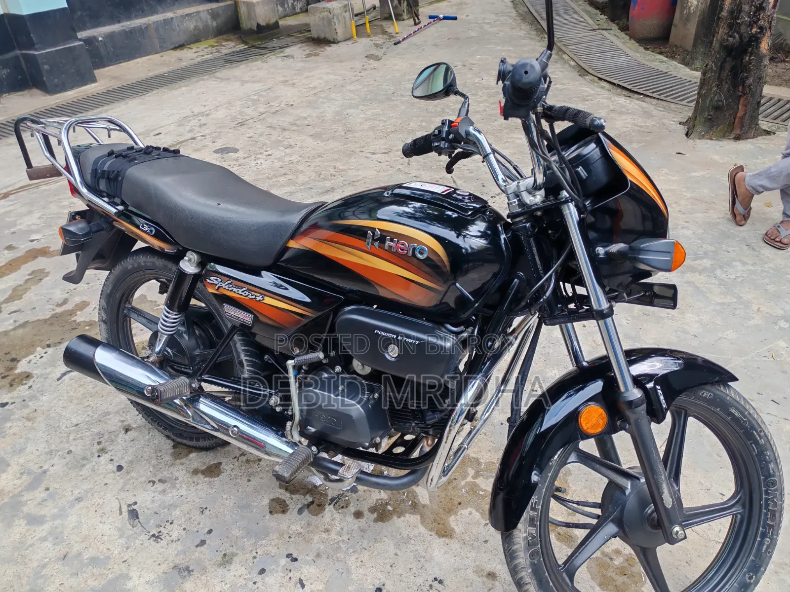 নিউ হিরো স্প্লেন্ডার প্লাস আইথ্রিএস আইবিএস ২০২২ ব্ল্যাক