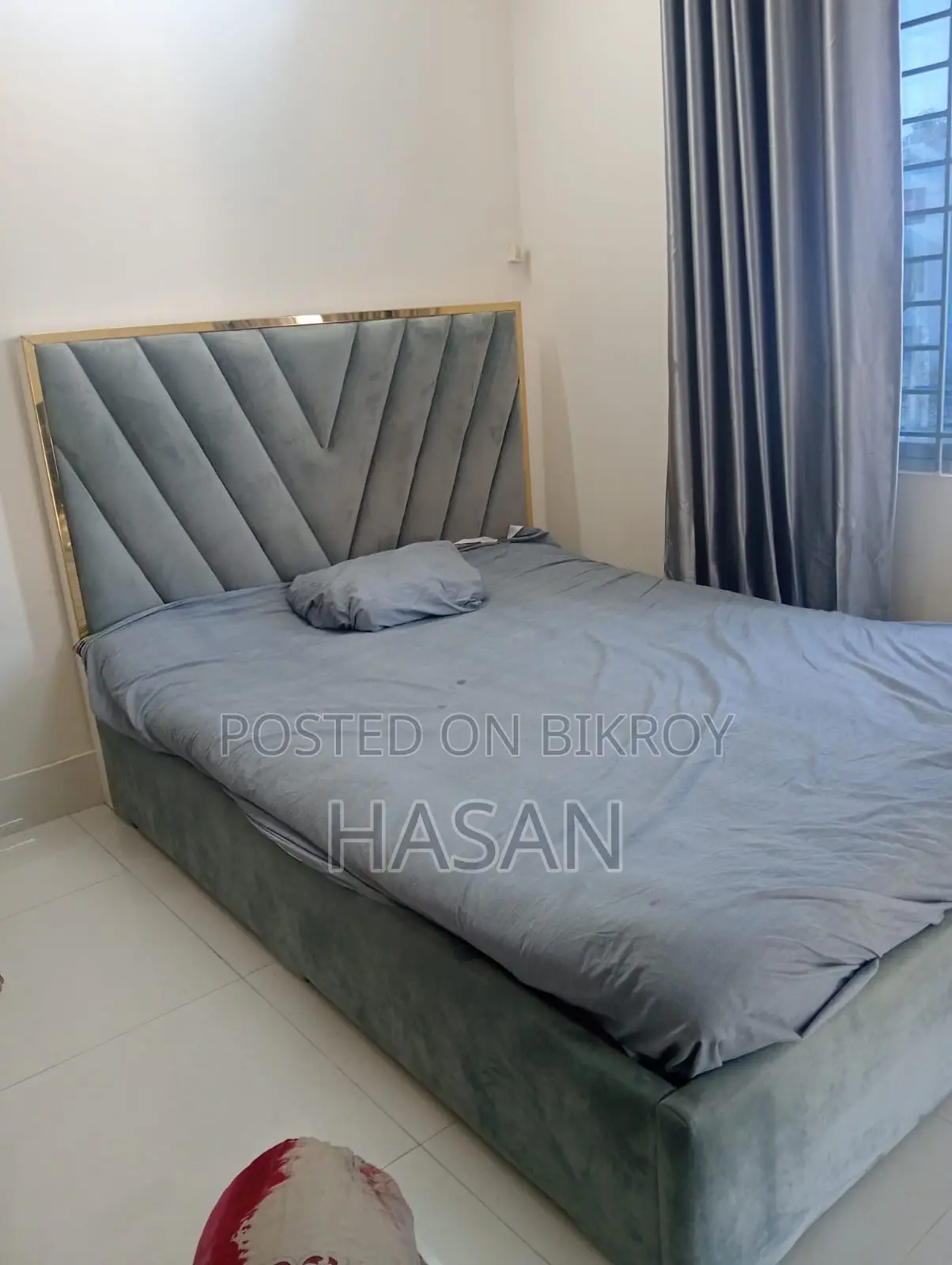 ডাবল লাক্সারি বেড বক্স খাট