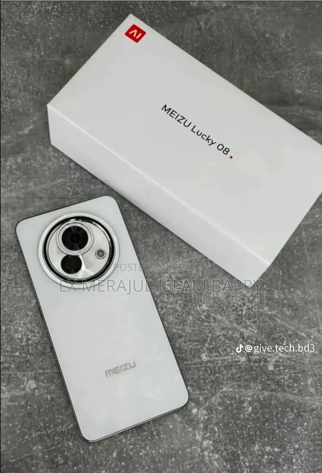 New Meizu Lucky 08 256 GB White