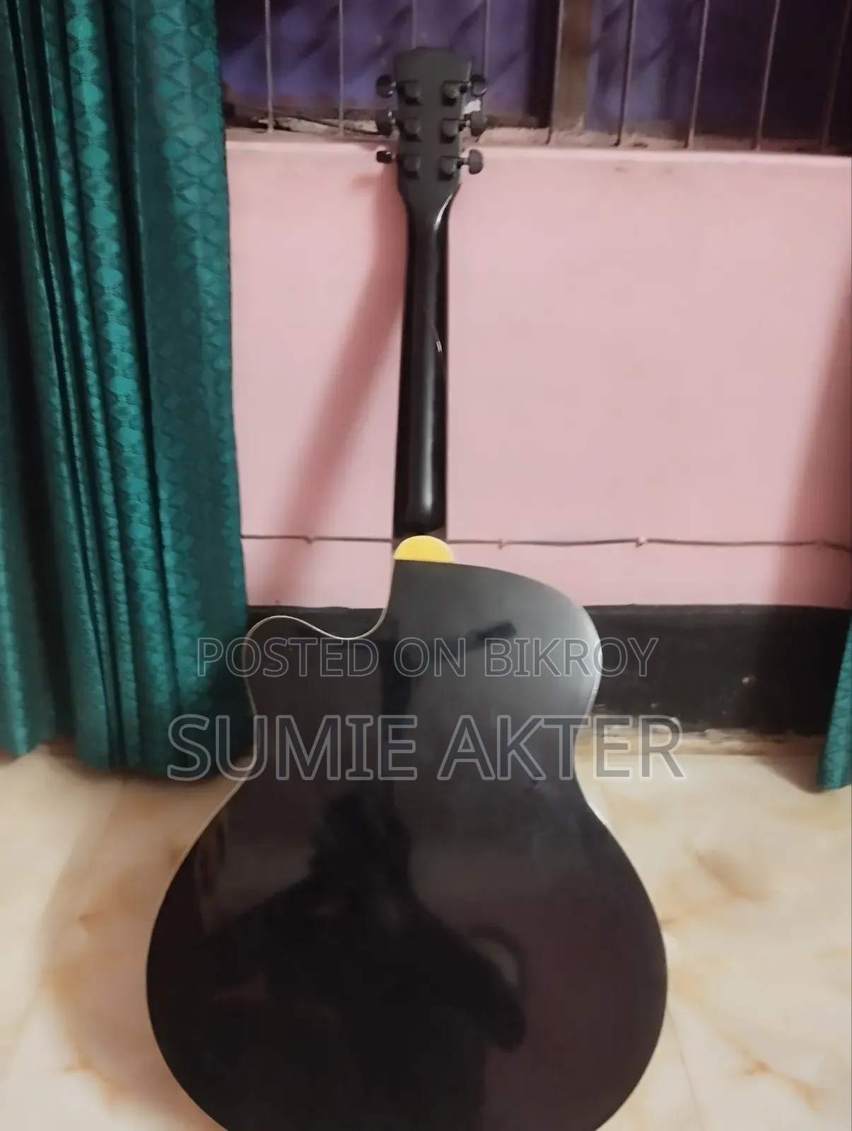 There is a good quality Axe Brand guitar available, anyone can take it if needed