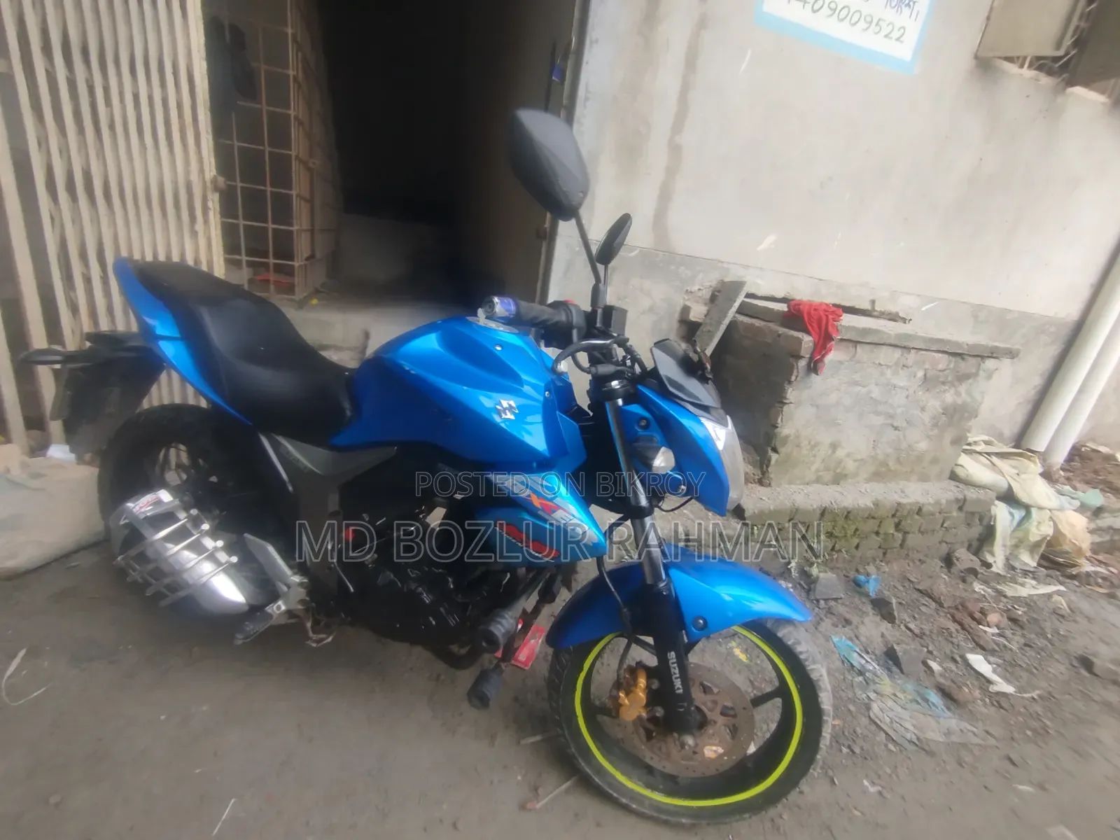 সুজুকি জিক্সার ২০২২ নীল
