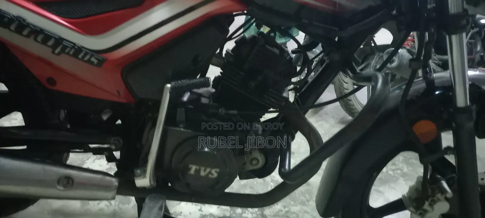 TVS Metro Plus 2021 Red