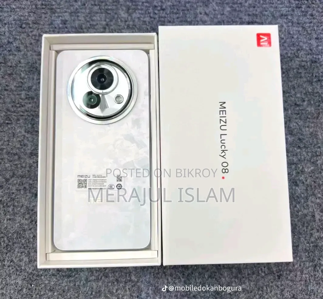 New Meizu Lucky 08 256 GB White