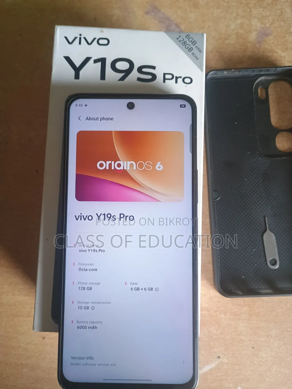 Vivo Y19s Pro 128 GB Black