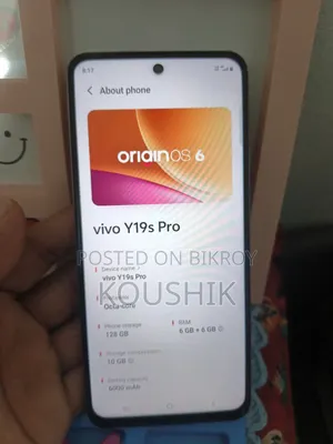 Vivo Y19s Pro 128 GB White