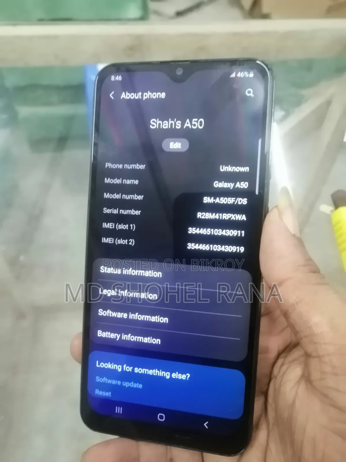 Samsung Galaxy A50 64 GB Black