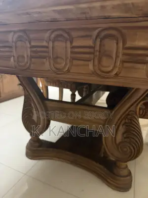 8-Seater Teak Wood Dining Table