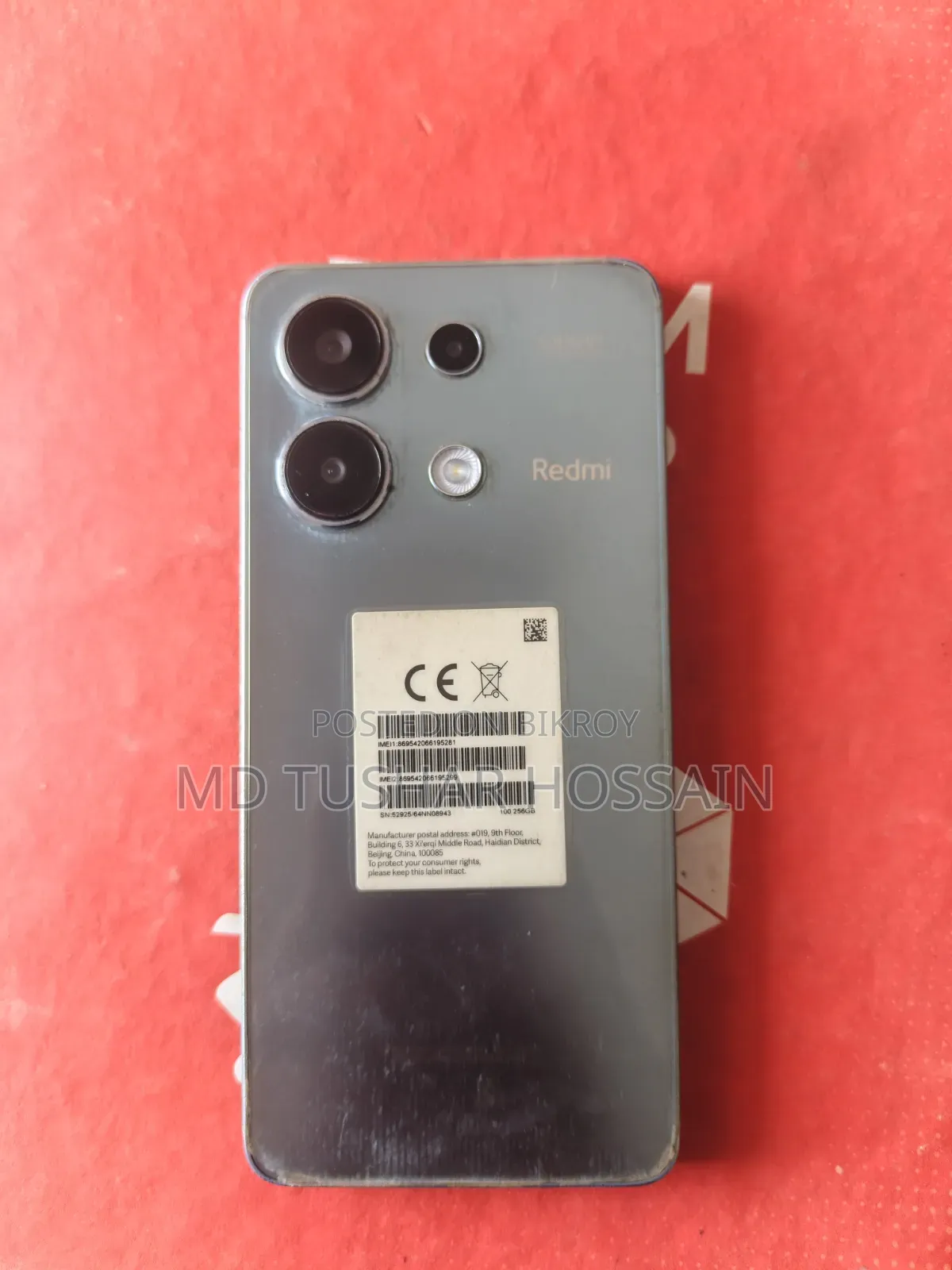 Xiaomi Redmi Note 13 256 GB Gray