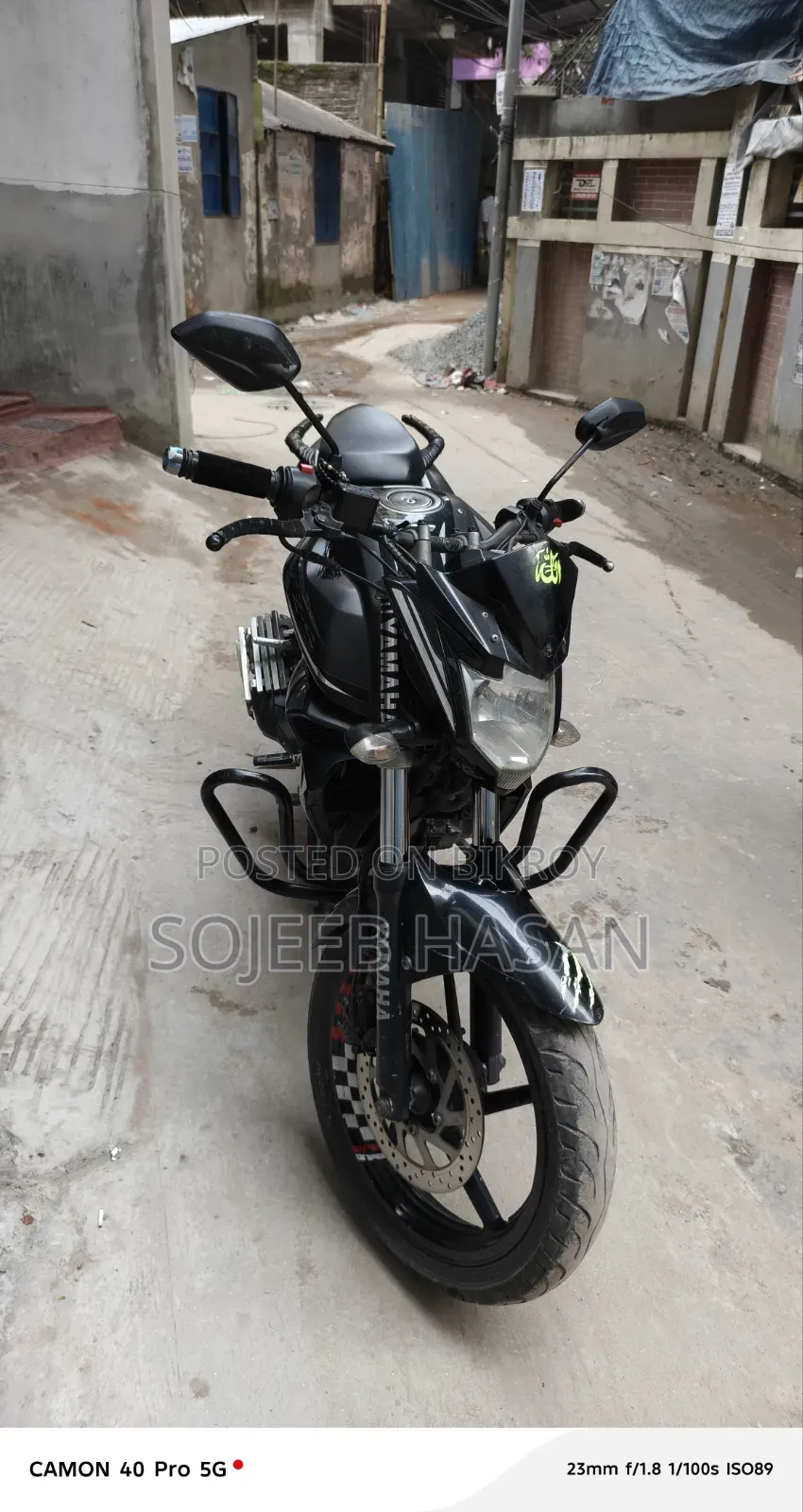 Yamaha FZS V2 2017 Black