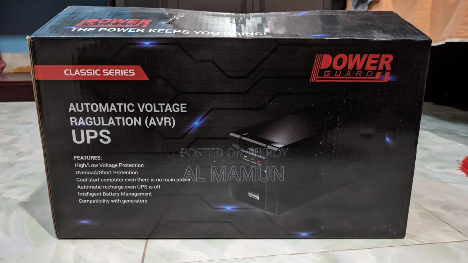 Power Guard UPS 1200VA - Almost New - Used for Only 1 Month