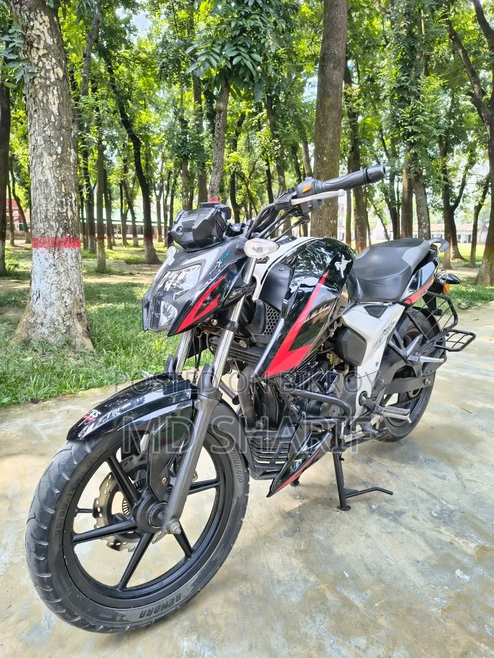TVS Apache 160 4V 2024 Black