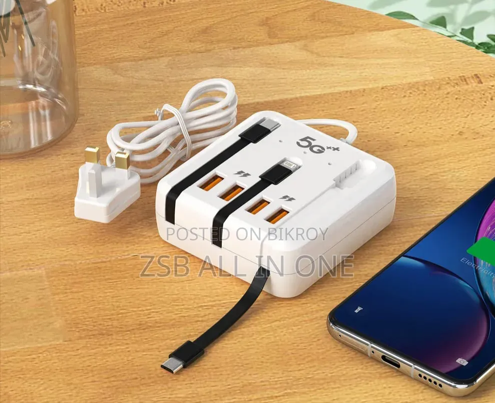 USB 3 in 1 Charger for Android Apple