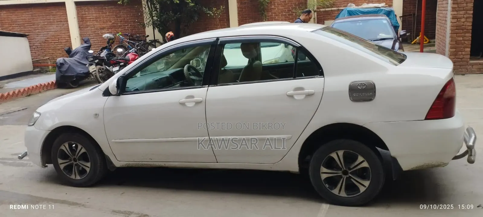 Toyota Corolla 2005 White