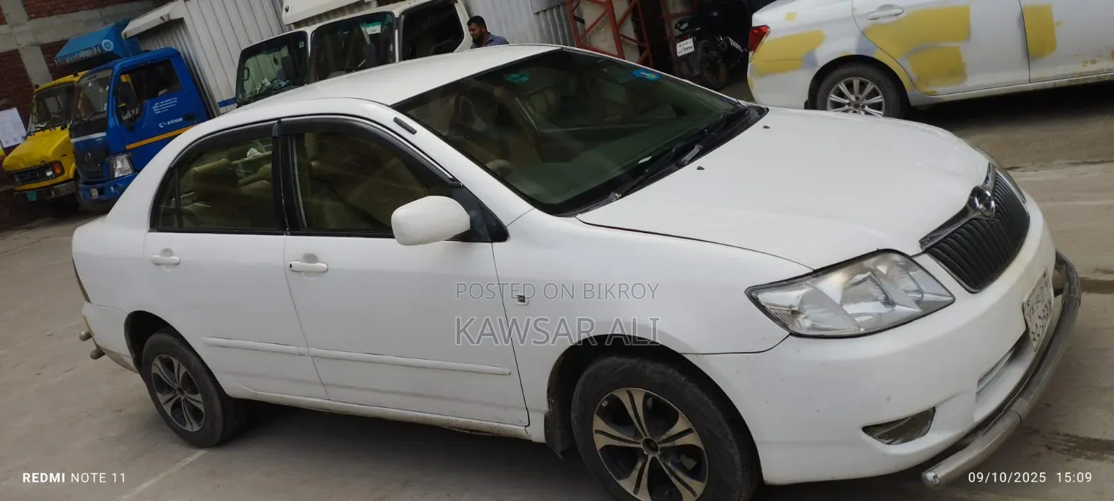 Toyota Corolla 2005 White