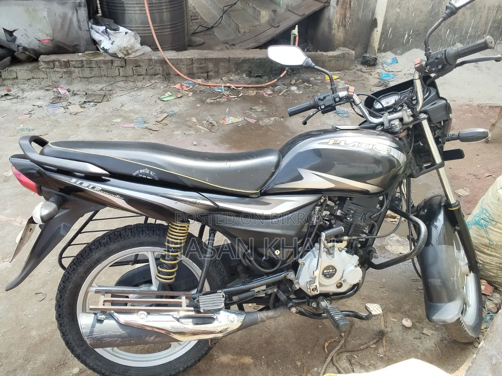 Bajaj Platina 100 2017 Black