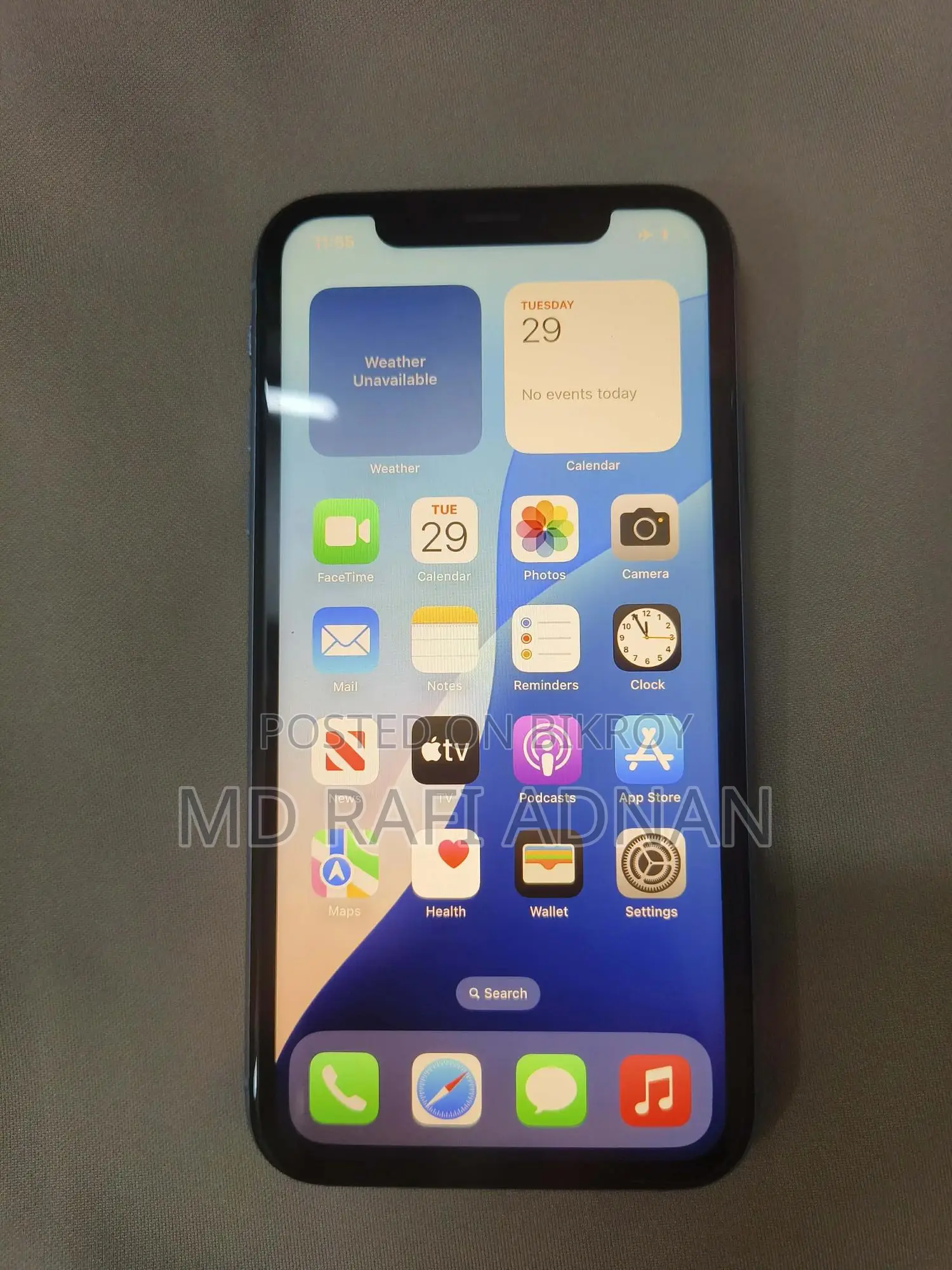 অ্যাপল আইফোন এক্সআর ৬৪ জিবি নীল