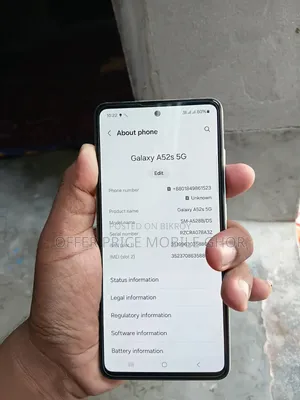 Samsung Galaxy A52s 5G 128 GB Blue
